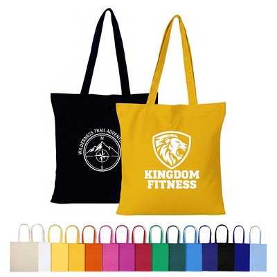 6 Oz Cotton Colored Tote