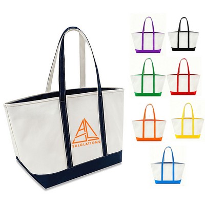 Oversized 24 oz. Cotton Tote