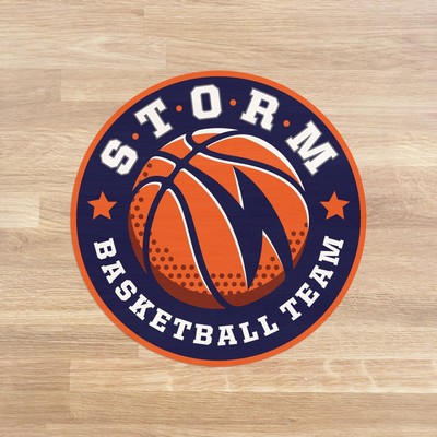 8"x8" Custom Floor Decals