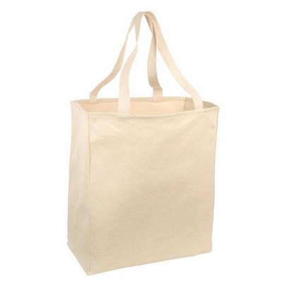 Port Authority® Ideal Twill Over-the-Shoulder Grocery Tote.