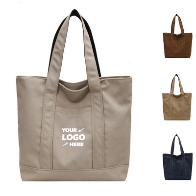 Medium Cotton Canvas Tote Bag